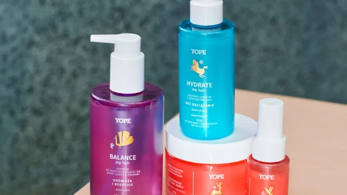 YOPE kosmetyki do włosów - odzywienie