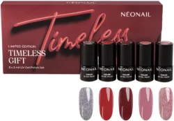 Neonail - Zestaw prezentowy pięciu lakierów hybrydowych Timeless Gift