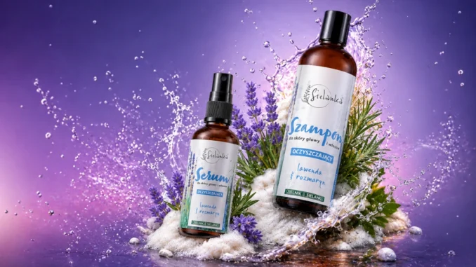 Sielanka Ziołowy Detox Szampon i Serum lawenda i rozmaryn